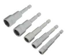 Bit Adapter auf Nuss 6-8-10-12-13mm Set Bitadapter Nussadapter Akkuschrauber NEU