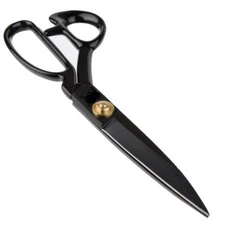 Sewing Scissors for Fabric Black - Professional Heavy Duty Industrial Strengt...