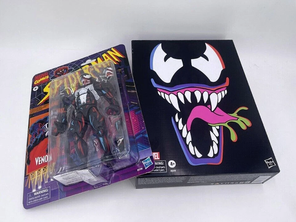 Nuevo en Stock Figura de Acción Spider-Man Retro Venom Pulsecon HASCON 6 pulgadas (HASBRO) Foto 2 de 4