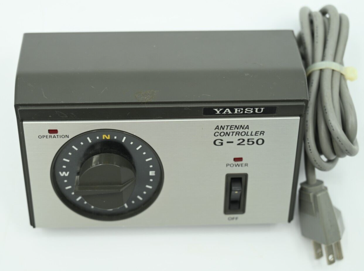 YAESU G-250 受信機 Yahoo!オークション - YAESU 無線 アンテナローテーター G-250 コント