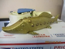 CONTEMPORARY ICE FISHING SPEARING DECOY CONTEMPORARY 10.5" GOLD PIKE