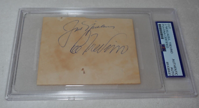 #ad #ad Jack Nicklaus Lee Trevino SIGNED Cut Rare Original PSA Certified Authentic Auto $499.99