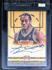 2012-13 Kawhi Leonard Rookie Auto BGS 10 / 8.5 🔥 Panini Threads RC Graded