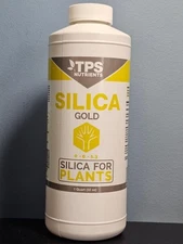 TPS Nutrients Silica Gold 0 - 0 - 1.3 for Plants 1 Quart (32 oz) - New / Sealed