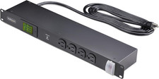 Startech 16-Outlet Rack Mount PDU with Surge Protection  8Ft Power Cable