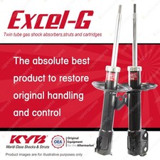 2 Front KYB Excel-G Shocks for Toyota Yaris Vitz NCP90 NCP91 NCP93 NCP130 NCP131