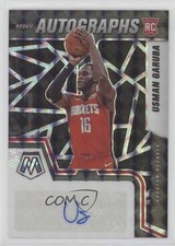 2021-22 Panini Mosaic Rookie Black Prizm 1/1 Usman Garuba #RAM-USG Auto lz7