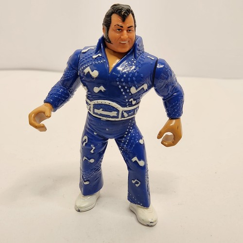 Vintage WWF Honky Tonk Man Figure Hasbro Titan 199...