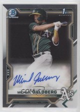 2021 Bowman Chrome Prospect Auto Michael Guldberg #CPA-MG Auto 0s9t