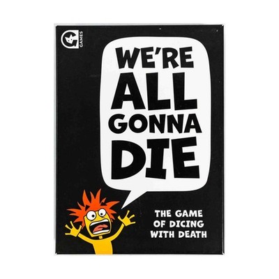 Ginger Fox  Board Game  We're All Gonna Die - The Game of Dicing wit Box VG+/NM
