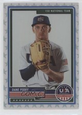 2023 Panini USA Baseball Stars & Stripes White Prizm 15/99 Dane Perry #37 07qr