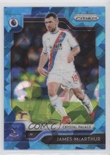 2019-20 Panini Prizm Premier League Blue Ice 75/75 James McArthur #220 0o1