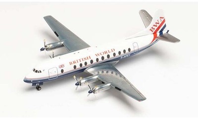 HERPA - Airliner - VICKERS Viscount 800 British World Airlines 25th Anni...