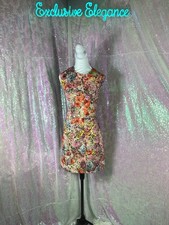 Valentino Garavani Jacquard Floral Shift Minidress Sz US10/IT44 AUTHENTIC NWT