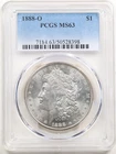 1888-O $1 Morgan Silver Dollar MS63 PCGS 50528398