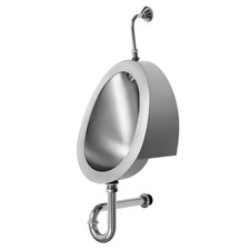 Automatic Wall Mounted Bathroom Urinal, Intelligent Sensor Flush Public Toilet