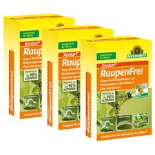 Neudorff Raupenfrei XenTari 3x 25 g Buchsbaumz&uuml;nsler Raupen bek&auml;mpfen Xen-Tari
