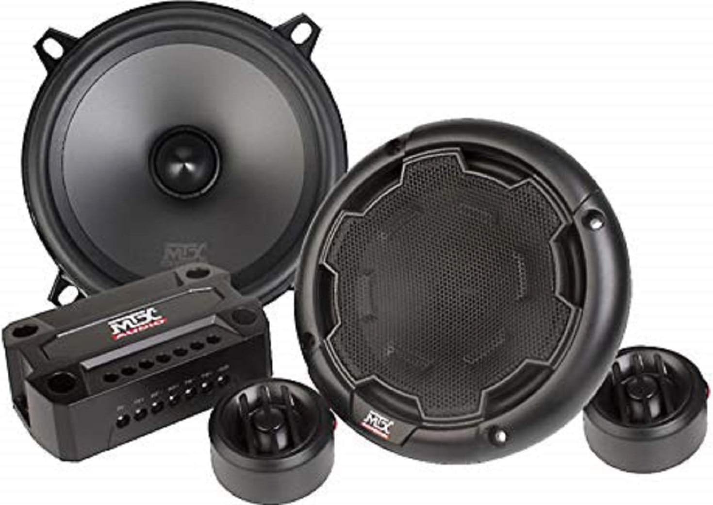 MTX THUNDER51 5.25&rdquo; THUNDER 90W RMS 2-WAY COMPONENT CAR SPEAKER SYSTEM 4-OHM 5&frac14;&rdquo;