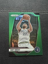 2024-25 Panini Prizm Rudy Gobert Green Prizm #189 Timberwolves SSP