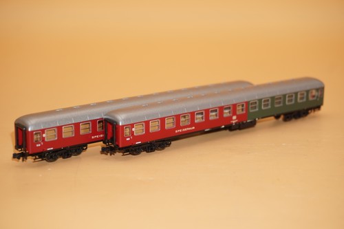 Roco Spur N 23412 Halbspeisewagen Gesamt 2 Stück | Condition: Gebraucht