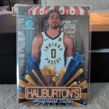 2025-26 Bowman Chrome TYRESE HALIBURTON Hobby Stars * Pacers
