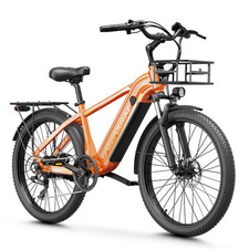 1100W NEW 24" Tire 28MPH 48V 18Ah Electric Mountain Bike for Adults