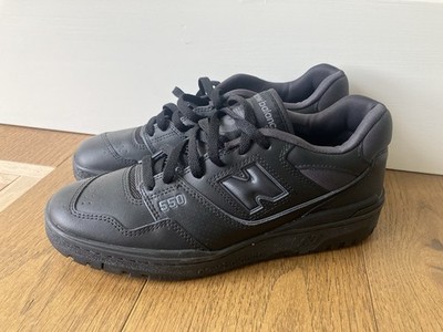 New Balance 550 Low Basketball Shoes Men s 8.5 D Black Leather BB550BBB
