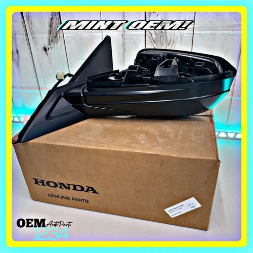 🔥 2017-2021 Honda Civic OEMLeft Side View Door Mirror 5 Wire (In OEM Box!) 🇺🇸