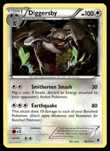 2014 XY - Phantom Forces Diggersby Stage 1/Rare #88