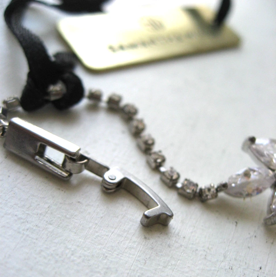 Pulsera Samantha Wills Nupcial Luna Cristal XoXo Delicado Amor Lágrimas Nueva con Etiquetas Foto 4 de 4