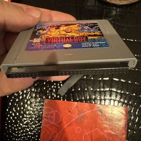 Authentic Jack Bros Original Game for Virtual Boy with instruction Booklet