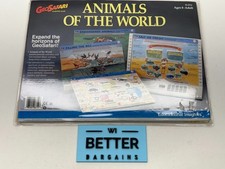 Geosafari Animals of the World Learning Cards EI-8712 Complete NICE