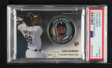 2020 Topps Topps Player Medallions Luis Robert #TPM-LR PSA 7 1c7