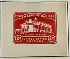U.S. Scott #U523, U525, U526 1932 Washington Bicentennial Cut Squares, Lot of 3 — photo 2
