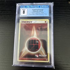 Fighting Energy - 93/95 Call of Legends Holo Play Pokemon League Promo CGC 8 on eBay