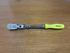 Snap-on / FHXD80A 3/8" Locking Flex Head Ratchet Old Grip HV Yellow Unused / USA
