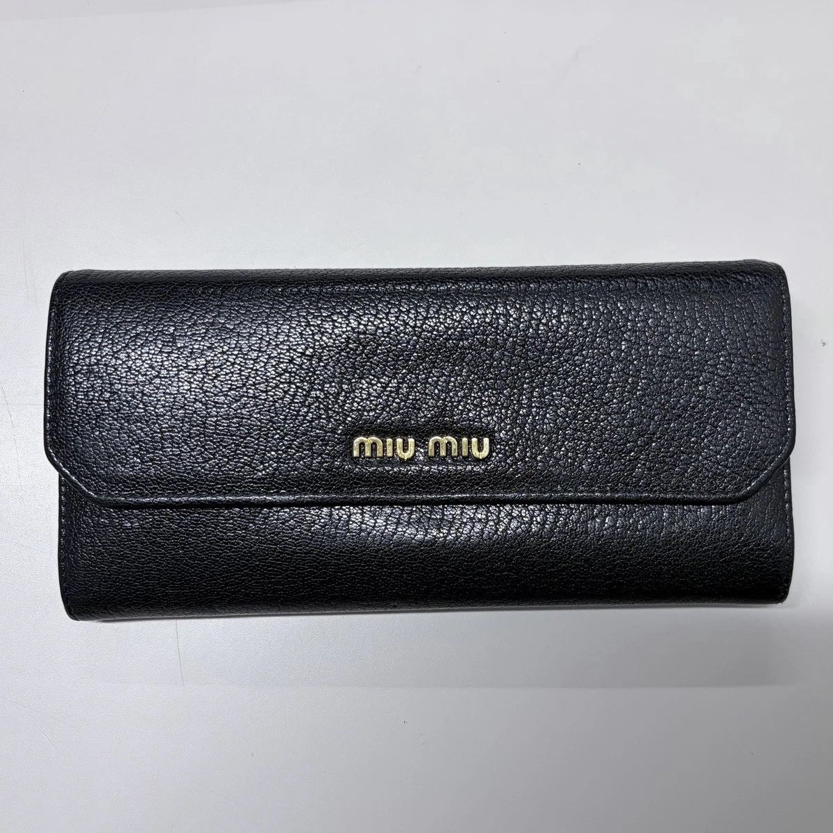 Black Miu Miu Wallets for Women for sale - eBay