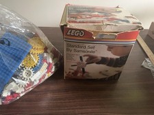 Vintage 1970s LEGO Samsonite Bulk Lot with Original Box - Gears Wheels 103