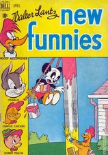 New Funnies #146 VG- 3.5 1949 Stock Image
