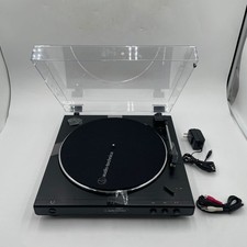 Audio-Technica AT-LP60X-BK Fully Automatic Belt-Drive Stereo Turntable - READ