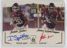 2022 Luminance Year One Dual Signatures Isaiah Spiller Jalen Wydermyer Auto 0a6
