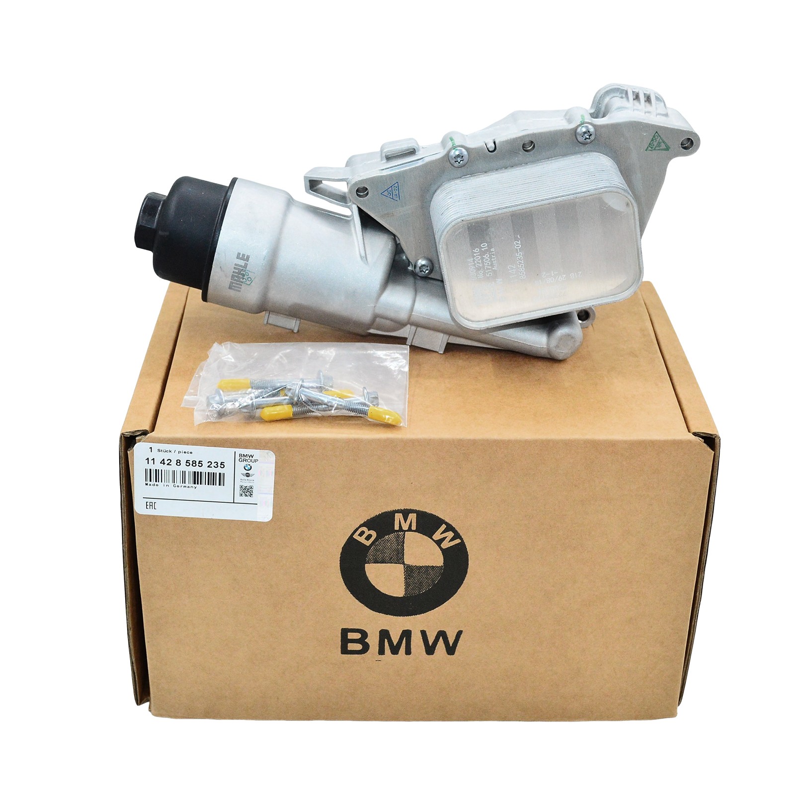 NEW Aluminum Oil Cooler Filter Housing for Mini Cooper BMW i8 X1 X2 11428585235