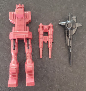 G1 Transformer Sixgun Metroplex Part Lot