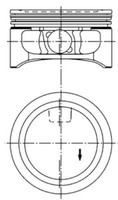 Kolbenschmidt Kolben 94912610 FüR Opel Vectra CC J96 Astra T98 Z02 Speedster E01