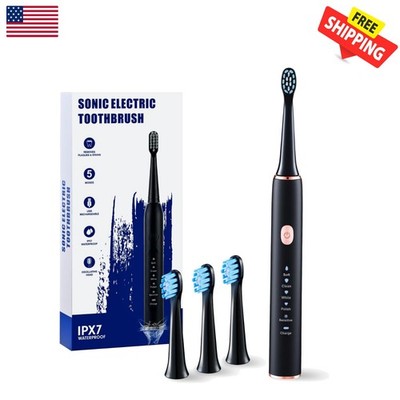 Waterproof Sonic Toothbrush for Superior Whitening & Comfort Brushing Experience