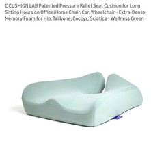 C CUSHION LAB Patented Pressure Relief Seat Cushion for Long Sitting Hours