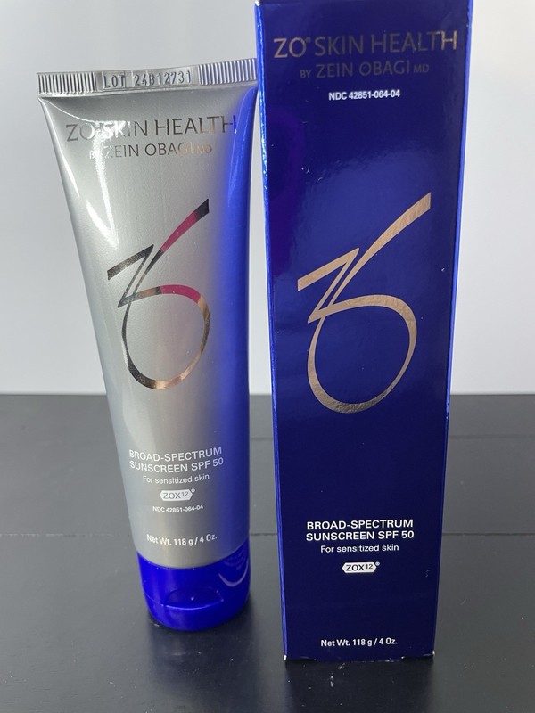 ZO Skin Health ZOX12 Mineral Sunscreen SPF 50 Broad Spectrum 4 oz Exp 02/2027
