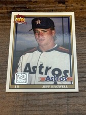 2021 Topps Baseball Double Headers Jeff Bagwell Houston Astros #TDH6