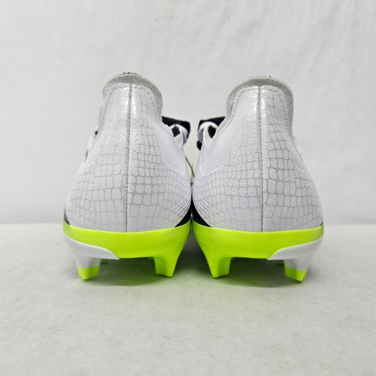 Adidas Predator League FT‎ FG/MG Soccer Cleats JI1111 White Yellow Men Size 9.5 Adidas Predator League FT FG/MG  main image 2