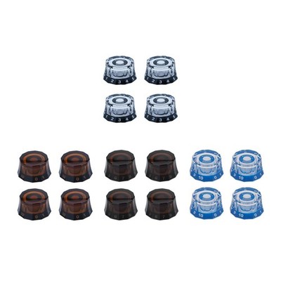 4pcs Gitarrenknöpfe Acryl -Universal Bass Knopf -Modifikation Zubehör